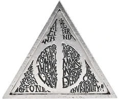 Widdop Co Harry Potter Deathly Hallows plaque