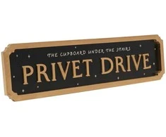 Widdop Co Harry Potter Privet Drive sign