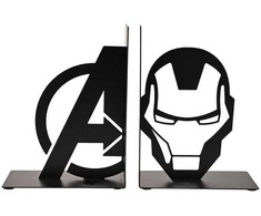 Widdop Co Marven Avengers Iron Man metal bookends
