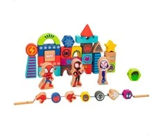 Spidey Woomax Marvel Pidey wooden playset