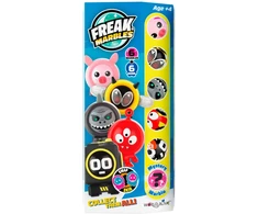 World Alive Freak Marbles set 6 Marbles + Skin