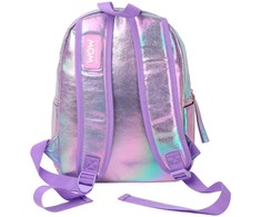 KIDS Mokyklinė kuprinė holograficzny Holo Wow dziewczęcy pompon regulowane szelki / Wow00048 (SB12070)
