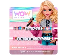 WOW GENERATION apyrankės su žinute, 2 vnt., WOW00008