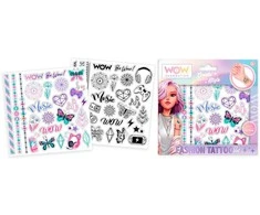 Kids Euroswan Vaikams skirtas „Euroswan“ – „Rinkinys Tattoos WOW“ licencijuoti aksesuarai