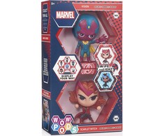 WOW STUFF - WOW PODS WOW! POD Marvel Vision + Scarlet led figures set