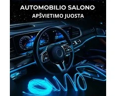 Automobilio salono apšvietimo LED juosta, 5 m