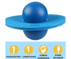 Balansavimo ir šokinėjimo kamuolys + pompa dovanų!