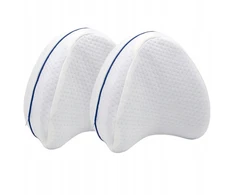 Ergonominės pagalvės tarp kelių miegui iš memory putų, 2 vnt.
