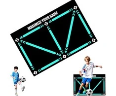 Futbolo treniruočių kilimėlis, 60 x 90 cm
