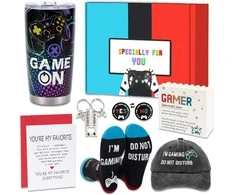 Gamer dovanų rinkinys žaidimų mėgėjams – 8 dalių