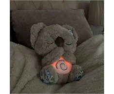 Grojantis, šviečiantis bei kvėpuojantis žaislas – migdukas koala