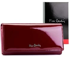 Moteriška piniginė Pierre Cardin 07 SHINY 102 violetinė