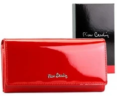 Moteriška piniginė Pierre Cardin 07 SHINY 102 raudona
