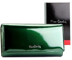 Moteriška piniginė Pierre Cardin 07 SHINY 102 žalia