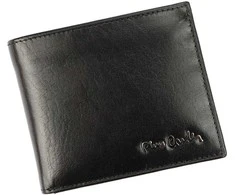 Natūralios odos vyriška piniginė Pierre Cardin TILAK51 8825, juoda
