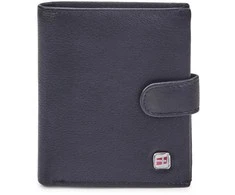 Natūralios odos vyriška piniginė RFID Nordee GW-5808, juoda