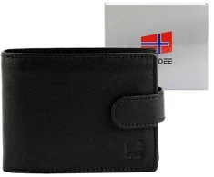 Odinė piniginė Nordee HARE N992L juoda