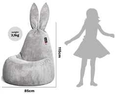Lauko sėdmaišis Qubo Daddy Rabbit Dust FEEL FIT