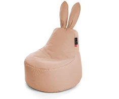Qubo Vaikiškas sėdmaišis Baby Rabbit FIT, Latte, 80 × 60 × 78 cm