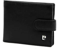 Vyriška odinė piniginė Pierre Cardin YS603 8825A juoda