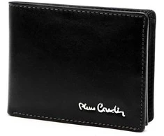 Vyriška odinė piniginė Pierre Cardin YS604 323 juoda