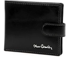 Vyriška odinė piniginė Pierre Cardin YS604 8825A juoda