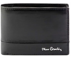 Vyriška odinė piniginė Pierre Cardin YS605 8806 juoda