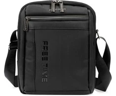 Vyriška rankinė per petį Pierre Cardin 8134 ALAN06 juoda