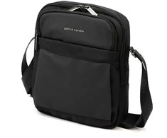 Vyriška rankinė per petį Pierre Cardin 8153 ALAN06 juoda