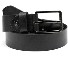 Vyriškas odinis diržas Pierre Cardin 5077 KAM02 juodas