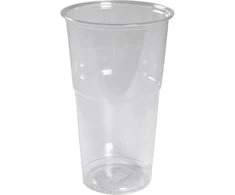 Vienkartinės stiklinės 400ml Re-BIO Abena Gastro, 50 vnt