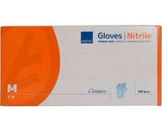 Abena Vienkartinės nitrilinės pirštinės, M, 100 vnt