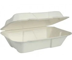 Dėžutė maistui iš cukranendrių, 229x155x76mm, Abena, 50 vnt