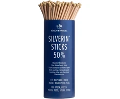 Bano Healthcare SILVERIN® Sticks 50% su sidabro nitratu karpų priežiūrai, 100 vnt.
