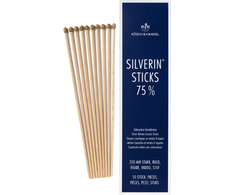 Bano Healthcare SILVERIN® Sticks 75% su sidabro nitratu karpų priežiūrai, 10 vnt.