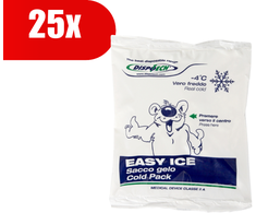 Dispotech Srl 25 VNT. EASY ICE vienkartiniai šalčio maišeliai (šaldiklis)