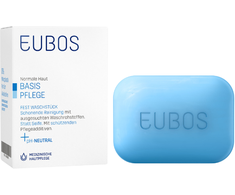 Dr Hobein Nachf EUBOS Basic Skin Care Mėlyna kietas prausiklis, 125 g