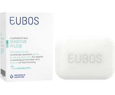 Dr Hobein Nachf EUBOS Sensitive kietasis prausiklis be kvapiųjų medžiagų, 125 g