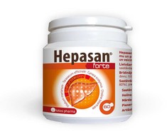 Lotos Pharma HEPASAN Forte kapsulės (30 dienos dozių)