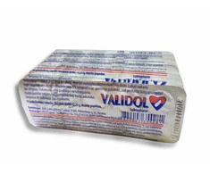 Pagaminta pagal UAB FD group užsakymą VALIDOL-Lubnypharm, 10 poliežuvinių tablečių