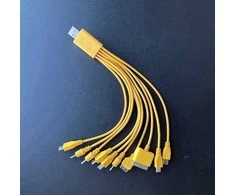 10 in 1 universalus daugiafunkcis įkroviklis USB laidas