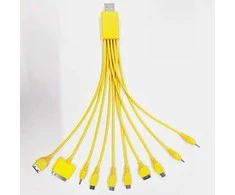 10 in 1 universalus daugiafunkcis įkroviklis USB laidas