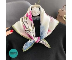 100% Šilkinė skarelė - SAKURA