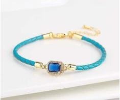 Blue Odine apyrankė , Mėlyna stone