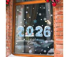 Langų kalėdinis lipdukas , 2026