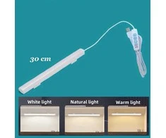 LED lempa, 30 cm 3Color
