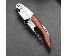 Nerūdijančio plieno vyno atidarytuvas , kamščiatraukis , alaus butelių atidarytuvas , Rose Wood