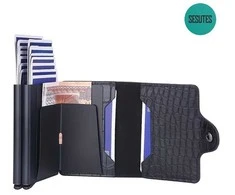 Piniginė, kortelių dėklas , anti vagystės , RFID blokavimas