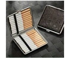 Portsigaras , dėklas cigarėtėms , juodas