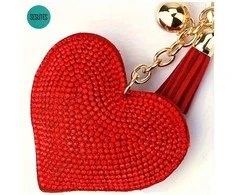 Raktų , rankinės pakabukas , Heart